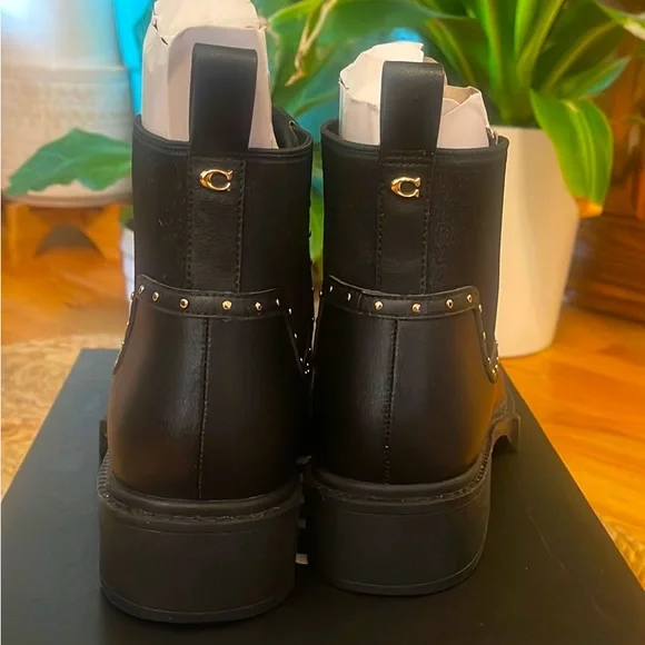 ✨Please read⭐️Coach Lory Leather Booties in Black-TWO DIFFERENT SIZESPLEASE READ - Picture 5 of 12
